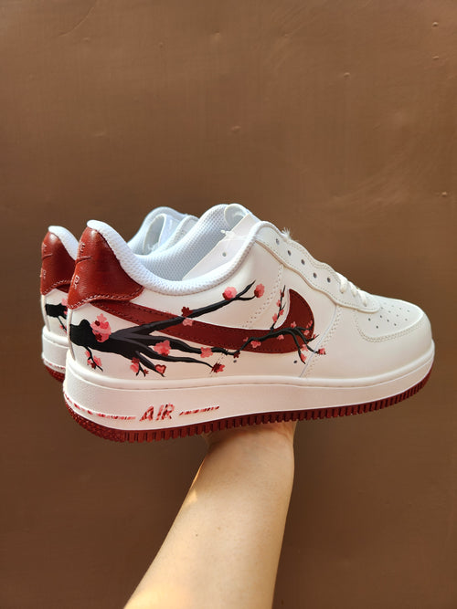 Cherry Blossoms Airforce 1s