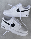 Black Swoosh Airforce 1